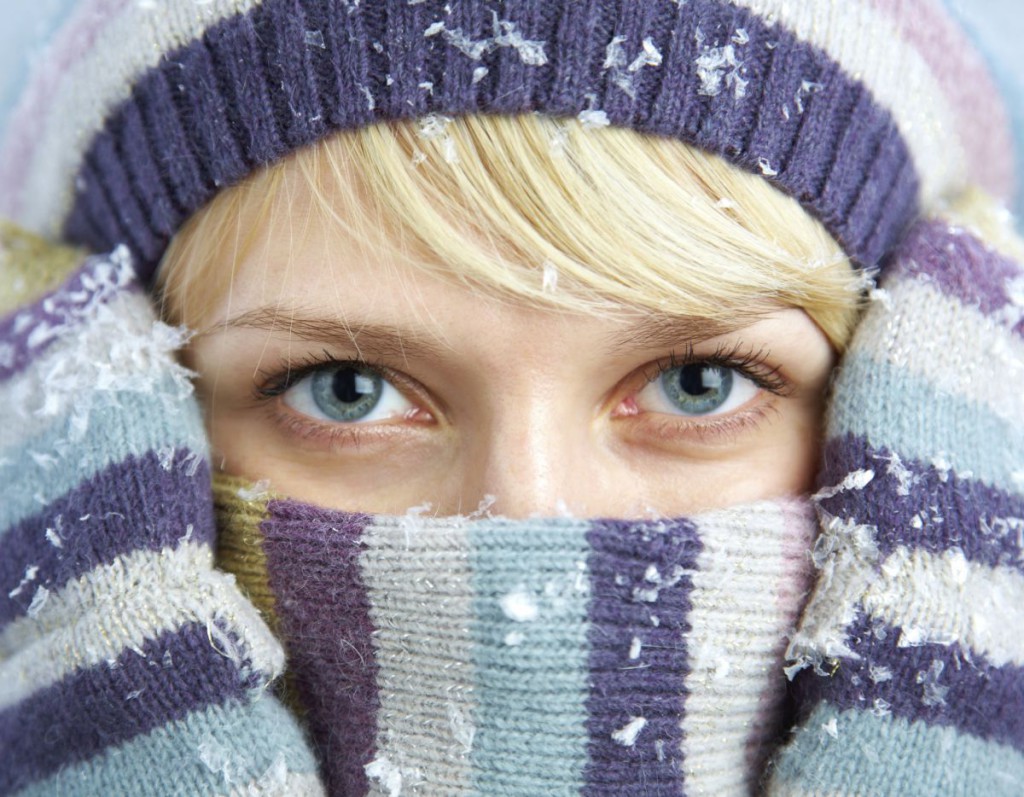 Как защитить лицо в холодную погоду